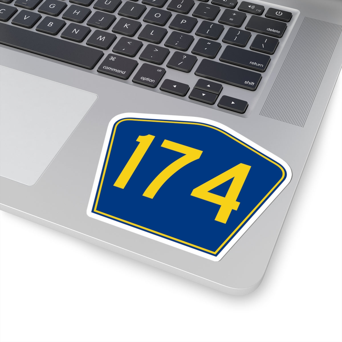 PR secondary 174 (Puerto Rico) (Road Sign) STICKER Vinyl Kiss-Cut Decal