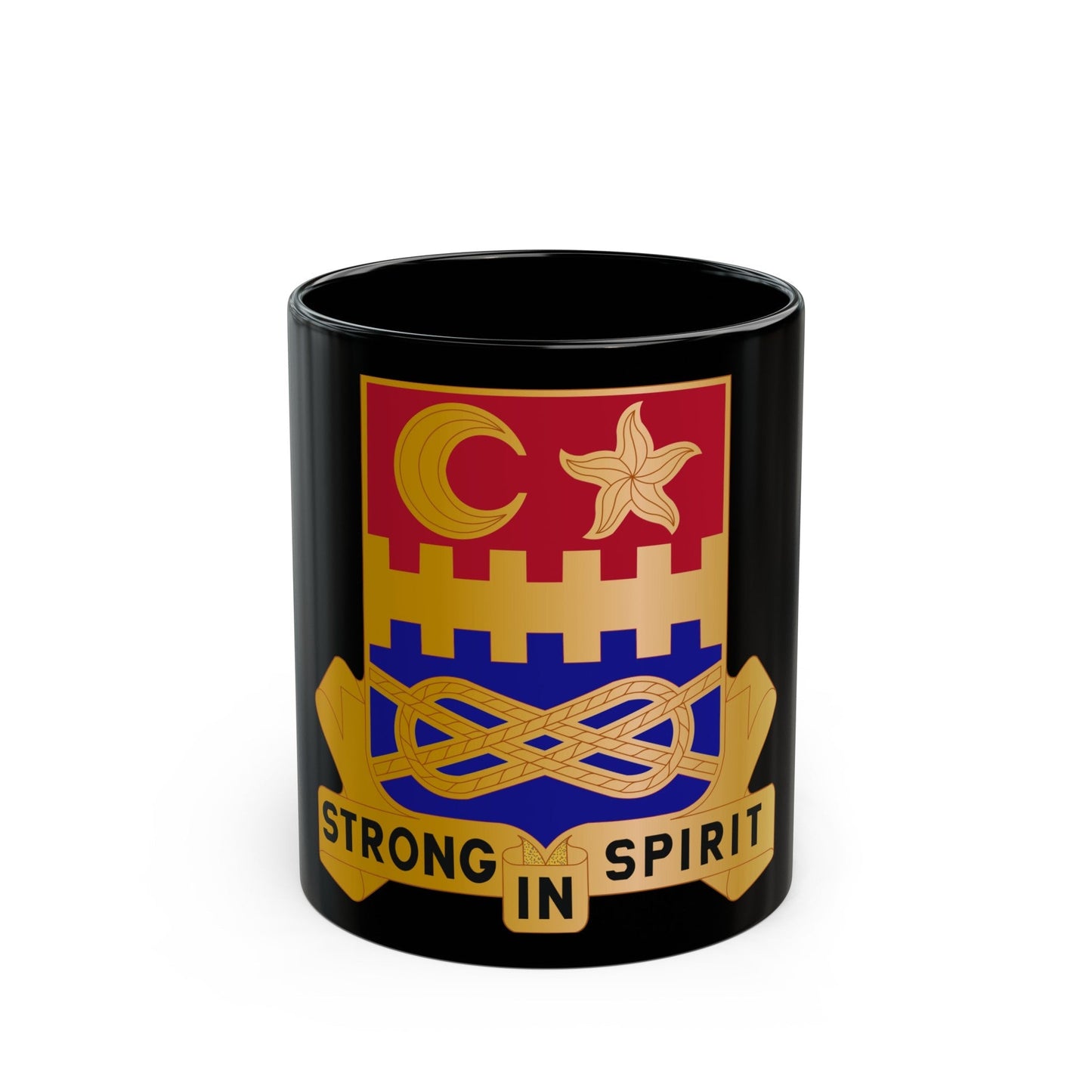 174 Armor Regiment (U.S. Army) Black Coffee Mug-11oz-The Sticker Space