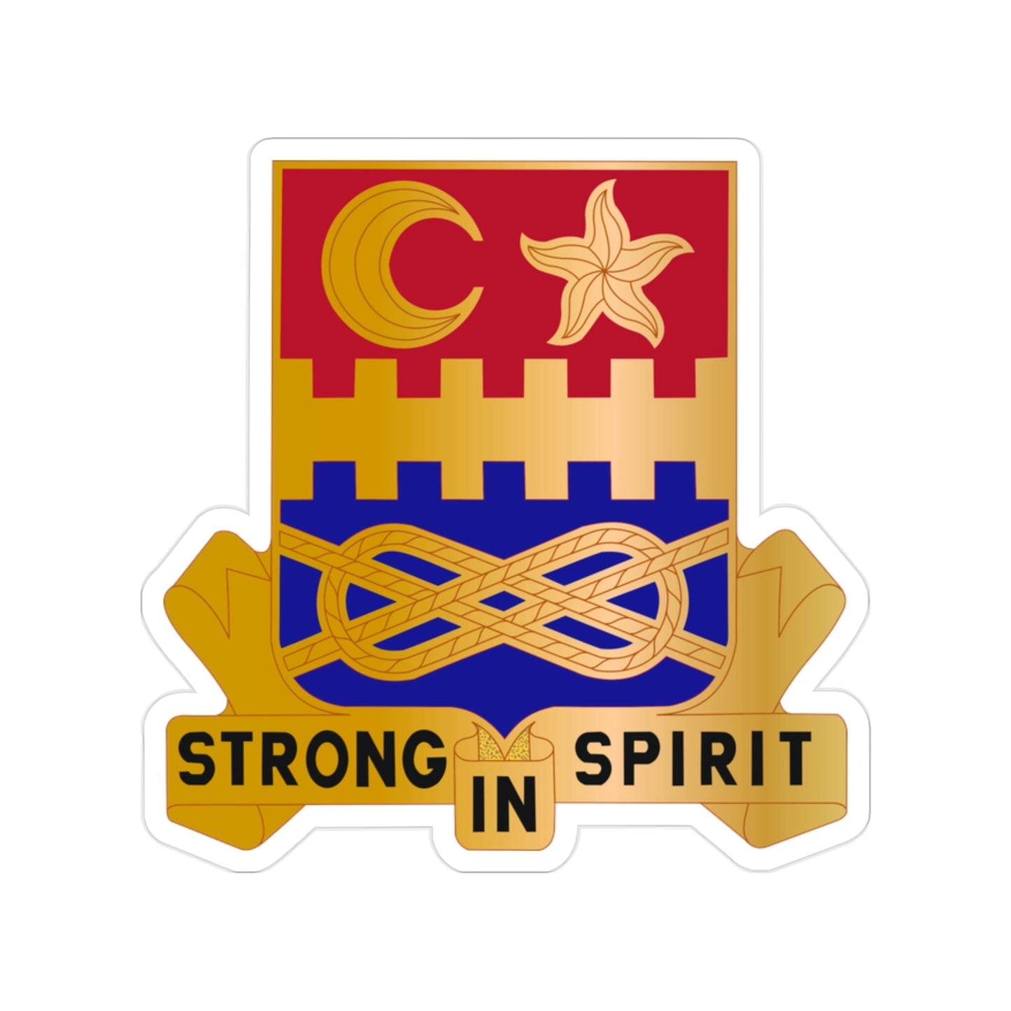 174 Armor Regiment (U.S. Army) Transparent STICKER Die-Cut Vinyl Decal-2 Inch-The Sticker Space