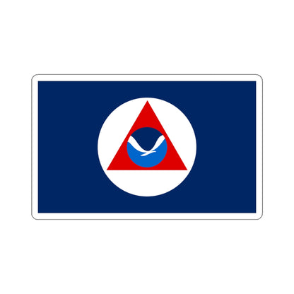 National Oceanic and Atmospheric Administration Flag - STICKER Vinyl Kiss-Cut Decal