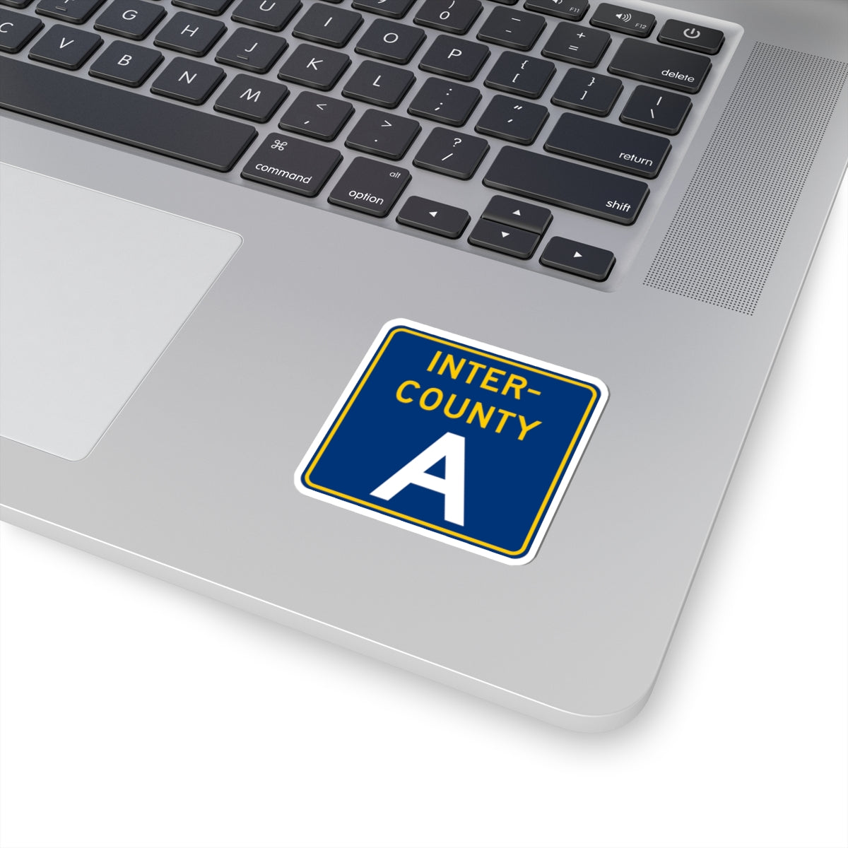 Inter County Route A MN (Minnesota) (Road Sign) STICKER Vinyl Kiss-Cut Decal