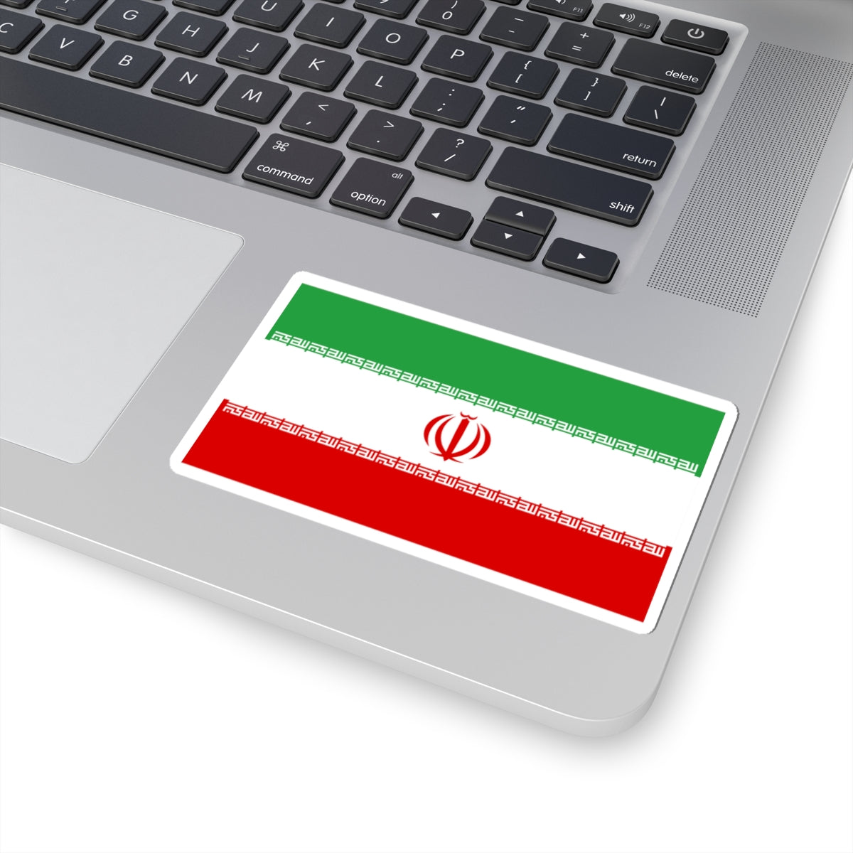 IRI flag with the first takbir design (Iran) STICKER Vinyl Kiss-Cut Decal