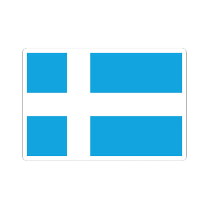 Flag of Calais (France) STICKER Vinyl Kiss-Cut Decal