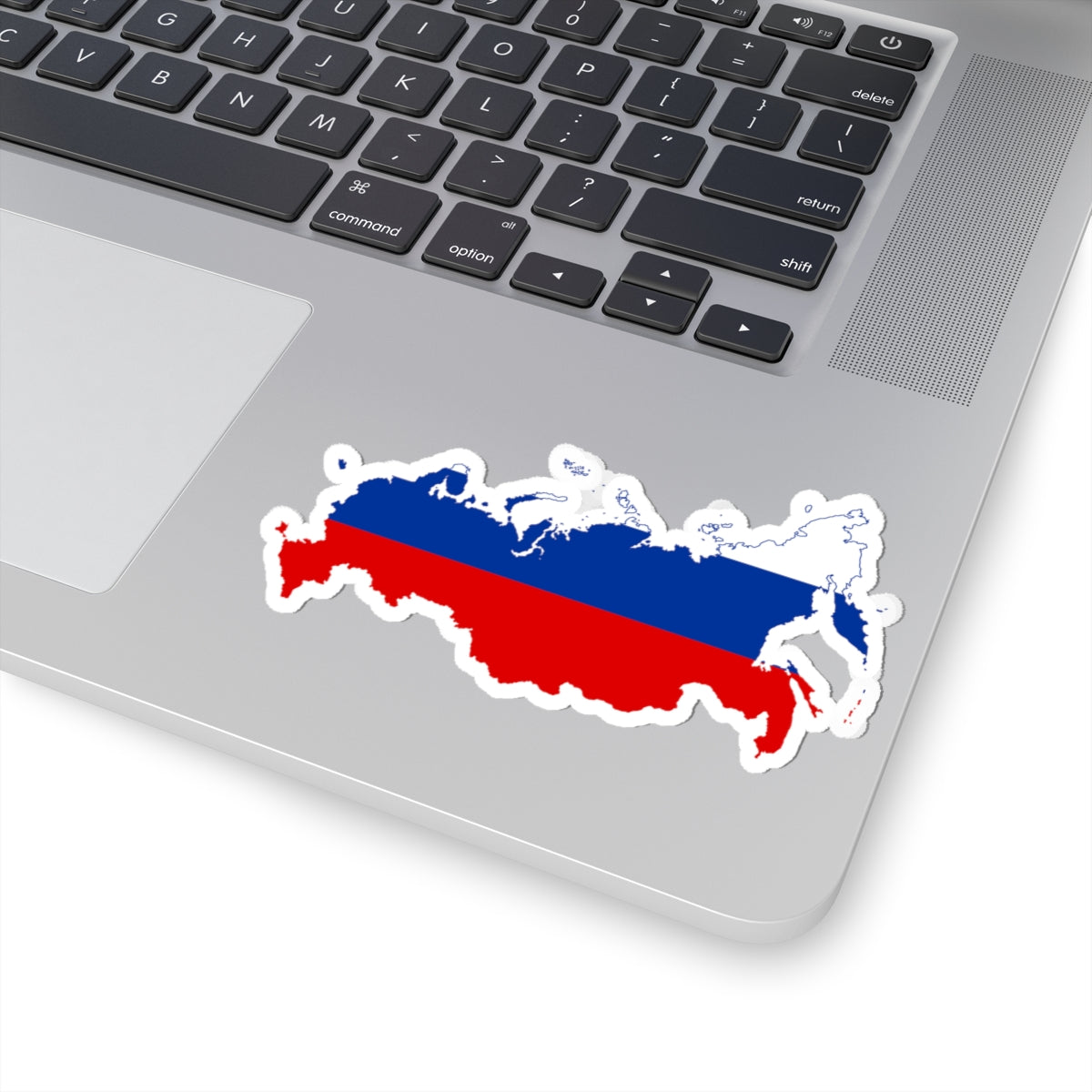 Flag map of Russia 2014-2022 (Russia) STICKER Vinyl Kiss-Cut Decal