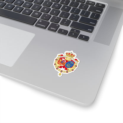 Coat of Arms of the Spanish Legal Representatives of the State - STICKER Vinyl Kiss-Cut Decal