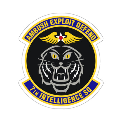 7th Intelligence Squadron (U.S. Air Force) STICKER Vinyl Kiss-Cut Decal