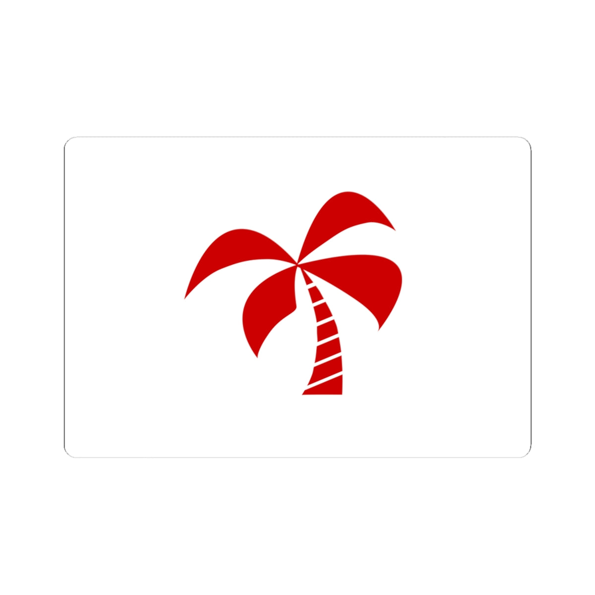 Flag of the Red Palm (Syria) STICKER Vinyl Kiss-Cut Decal
