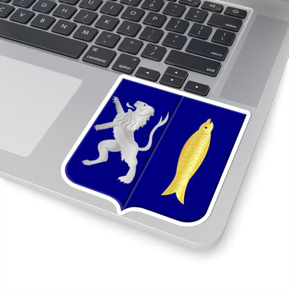 Ammerstol wapen (Netherlands) (Coat of Arms) STICKER Vinyl Kiss-Cut Decal
