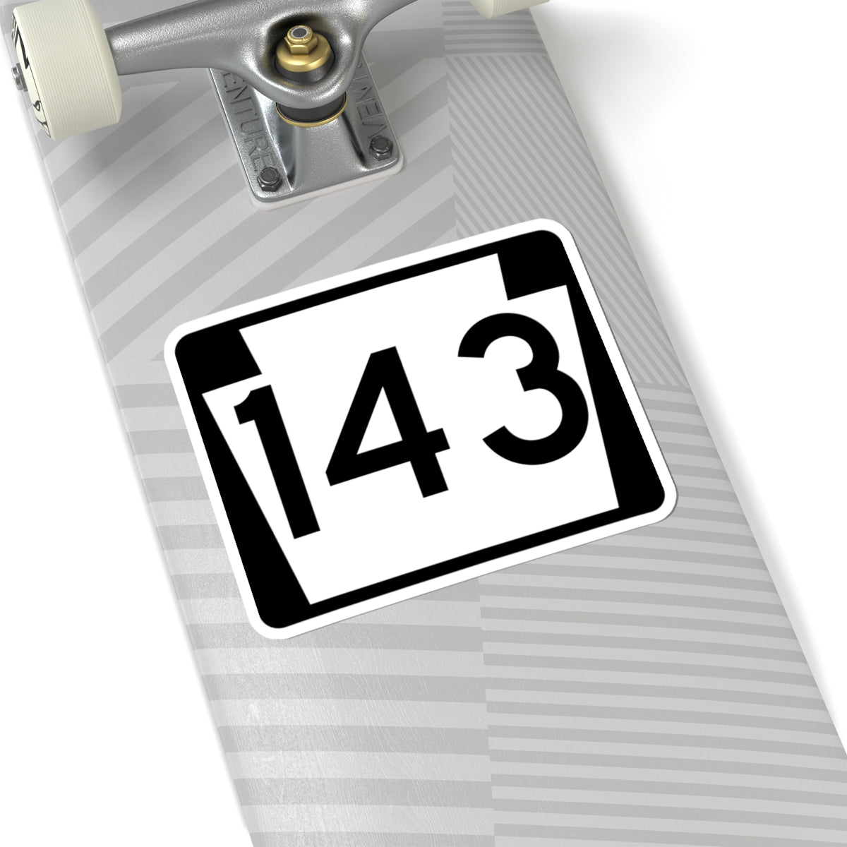 PA-143 (Pennsylvania) (Road Sign) STICKER Vinyl Kiss-Cut Decal