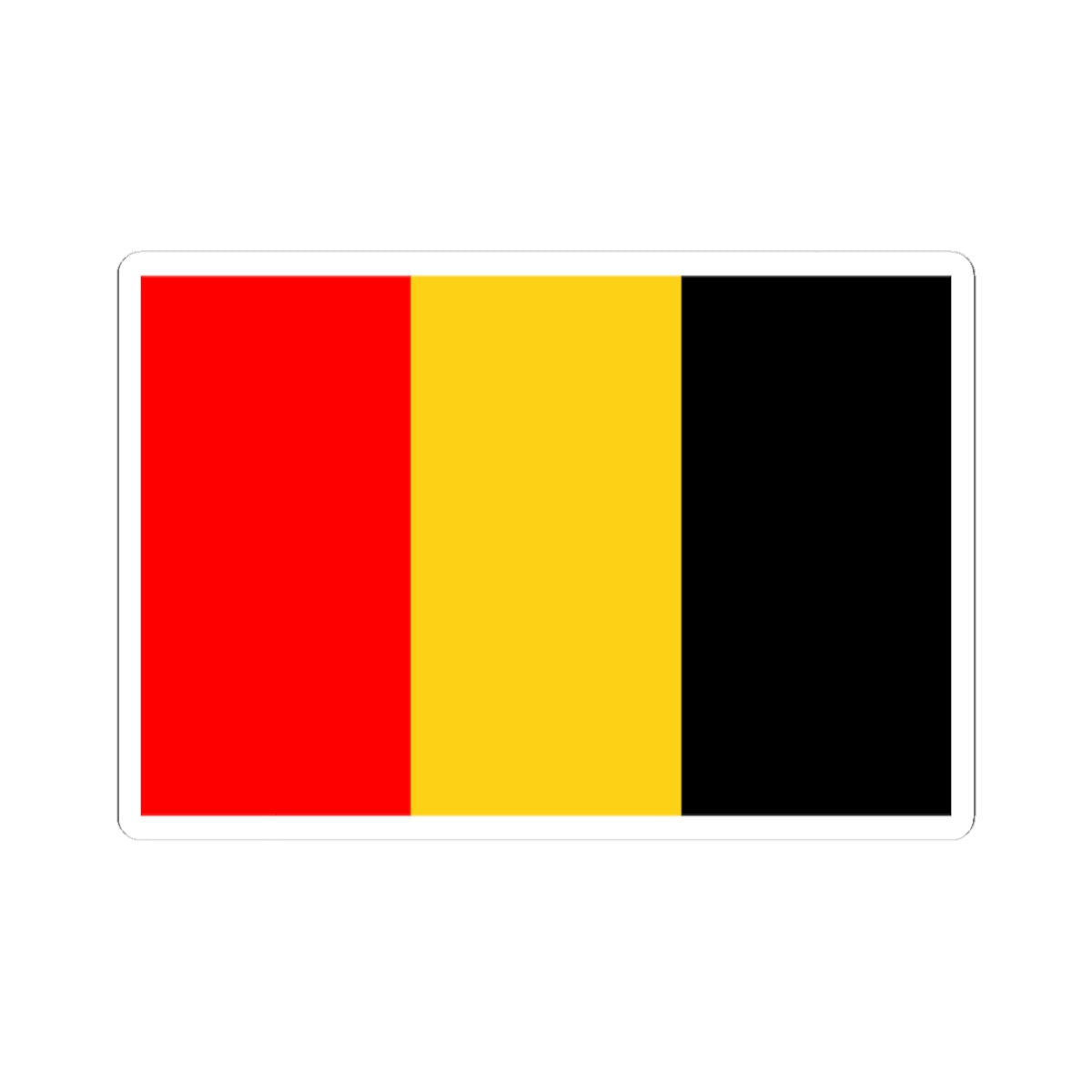 Flag of Besancon (France) STICKER Vinyl Kiss-Cut Decal