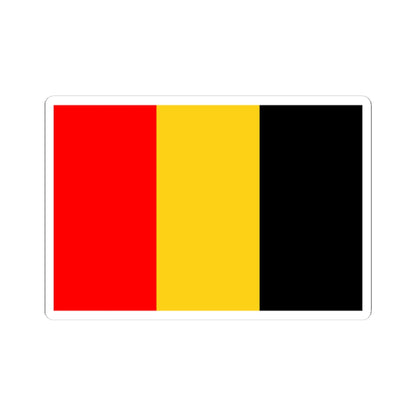 Flag of Besancon (France) STICKER Vinyl Kiss-Cut Decal