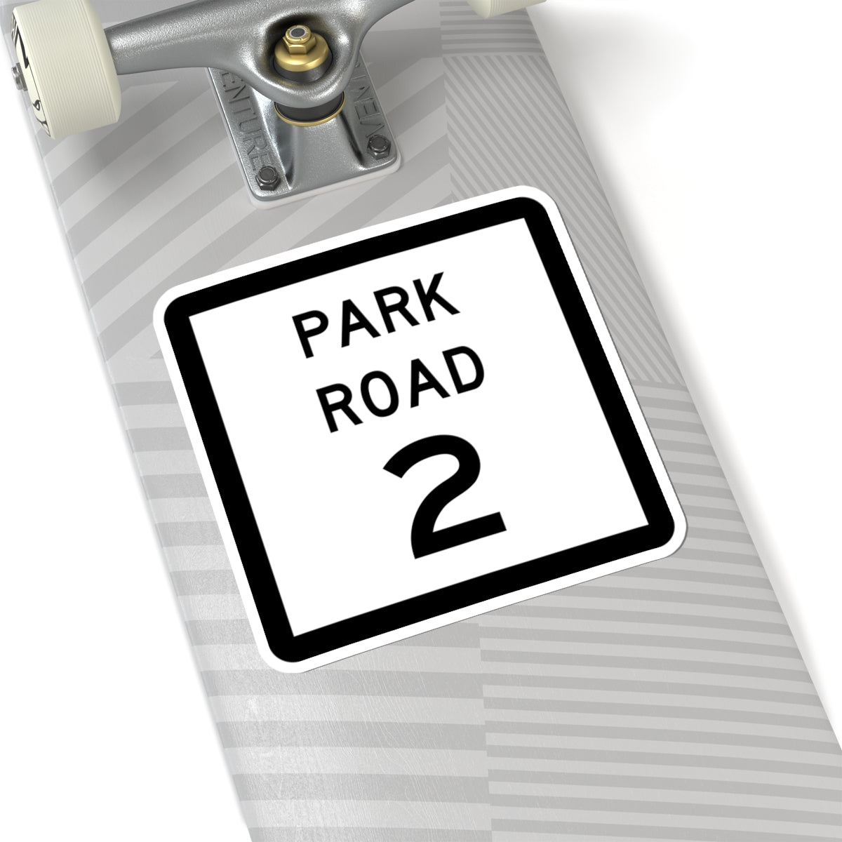 Texas Park Road 2 (Texas) (Road Sign) STICKER Vinyl Kiss-Cut Decal