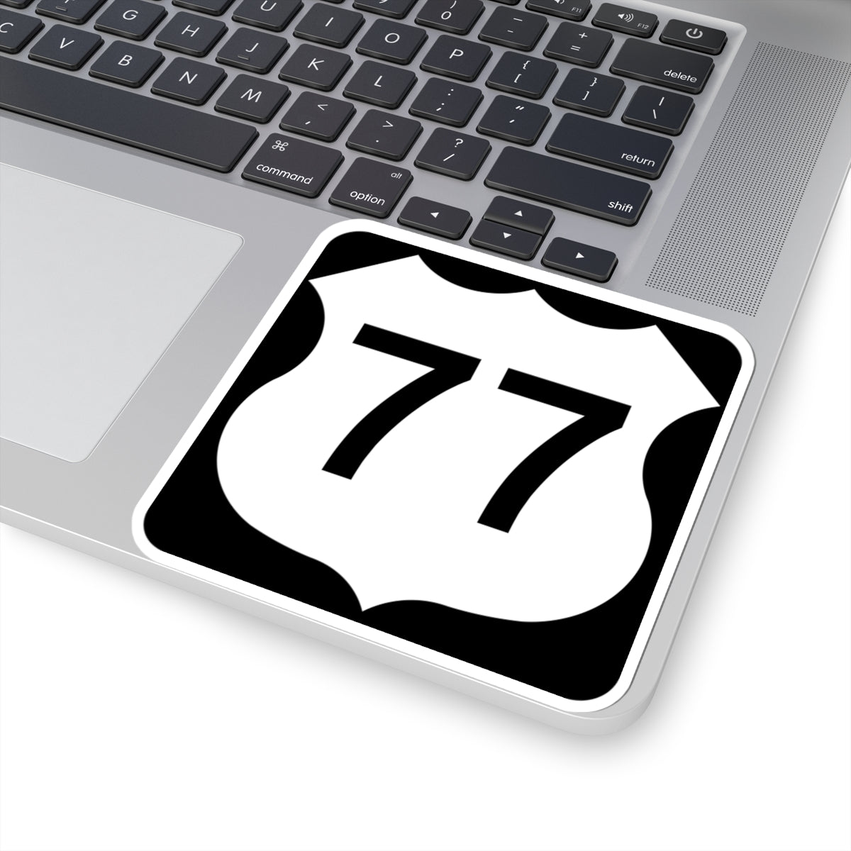 US 77 MN 1961 (Minnesota) (Road Sign) STICKER Vinyl Kiss-Cut Decal