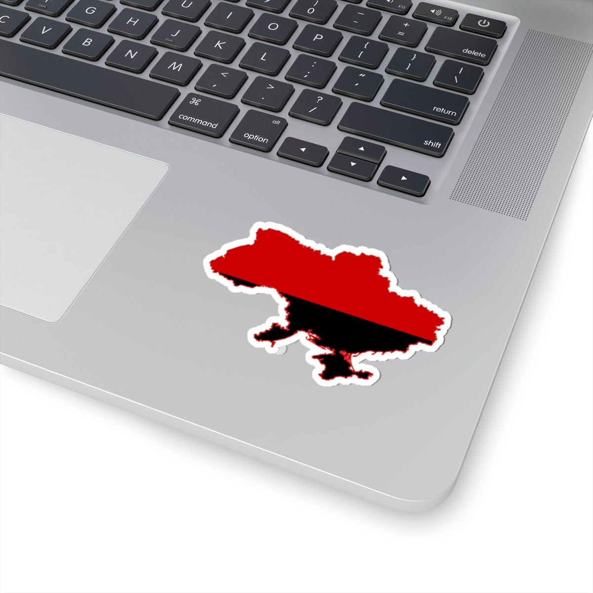 Flag map of Ukraine OUN-r (Ukraine) STICKER Vinyl Kiss-Cut Decal