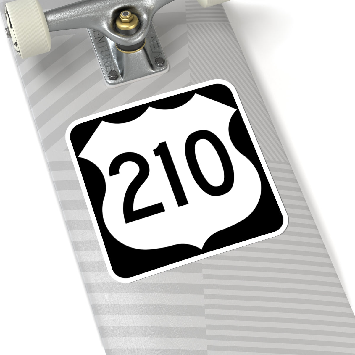 US 210 MN 1961 (Minnesota) (Road Sign) STICKER Vinyl Kiss-Cut Decal