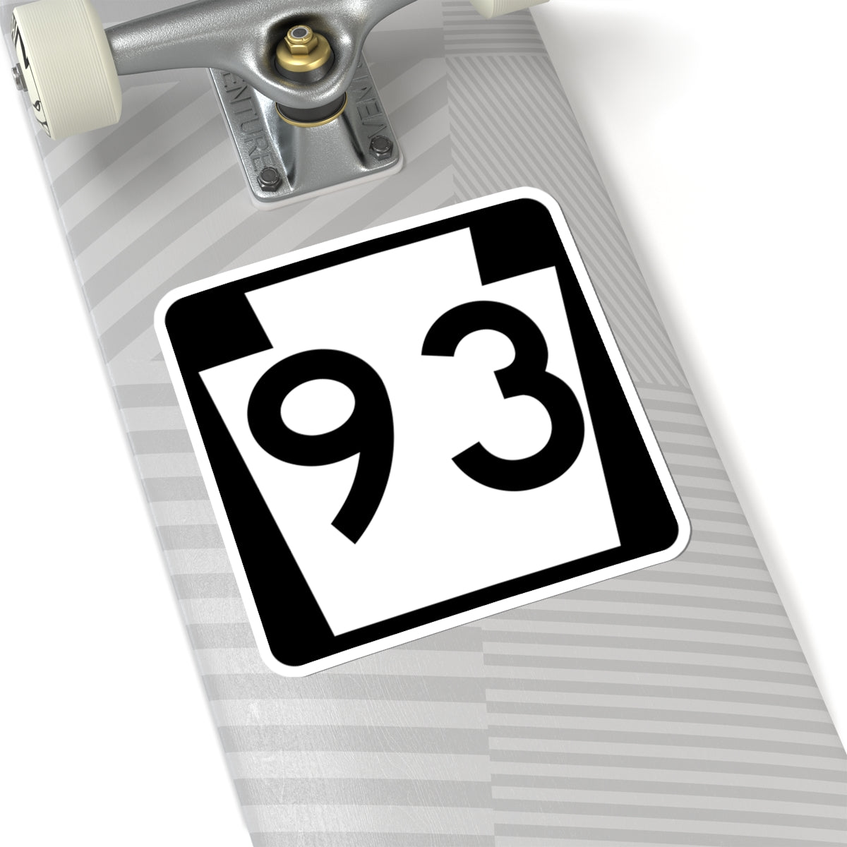 PA-93 (Pennsylvania) (Road Sign) STICKER Vinyl Kiss-Cut Decal