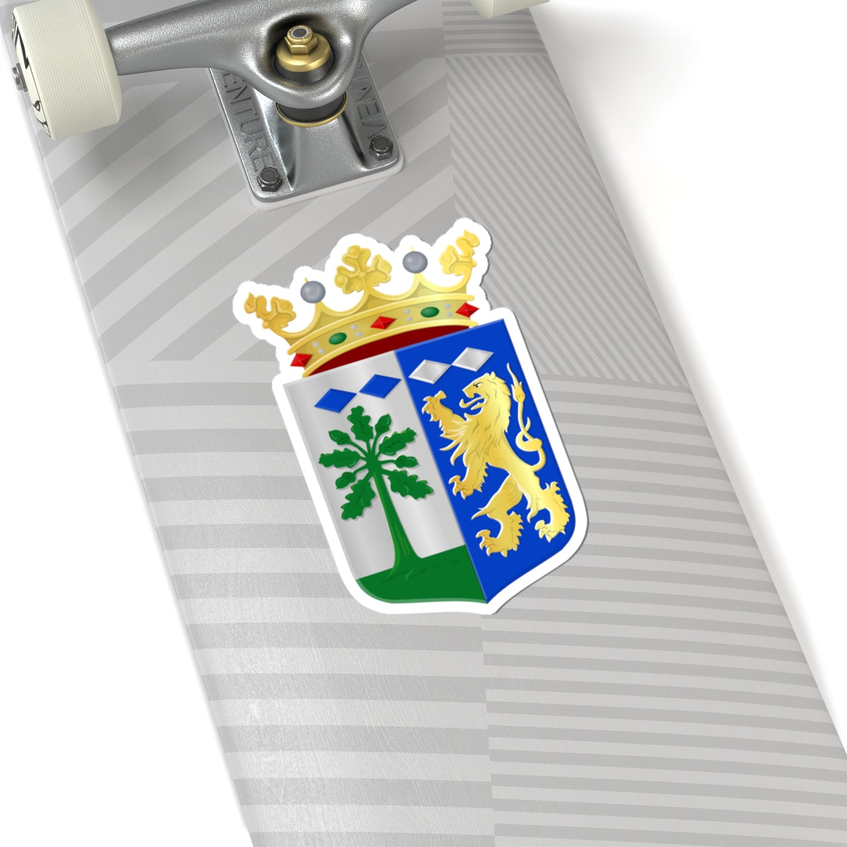 Twenterand wapen (Netherlands) (Coat of Arms) STICKER Vinyl Kiss-Cut Decal