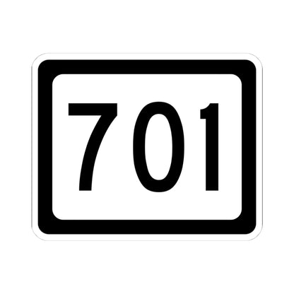 WV-701 (Virginia) (Road Sign) STICKER Vinyl Kiss-Cut Decal
