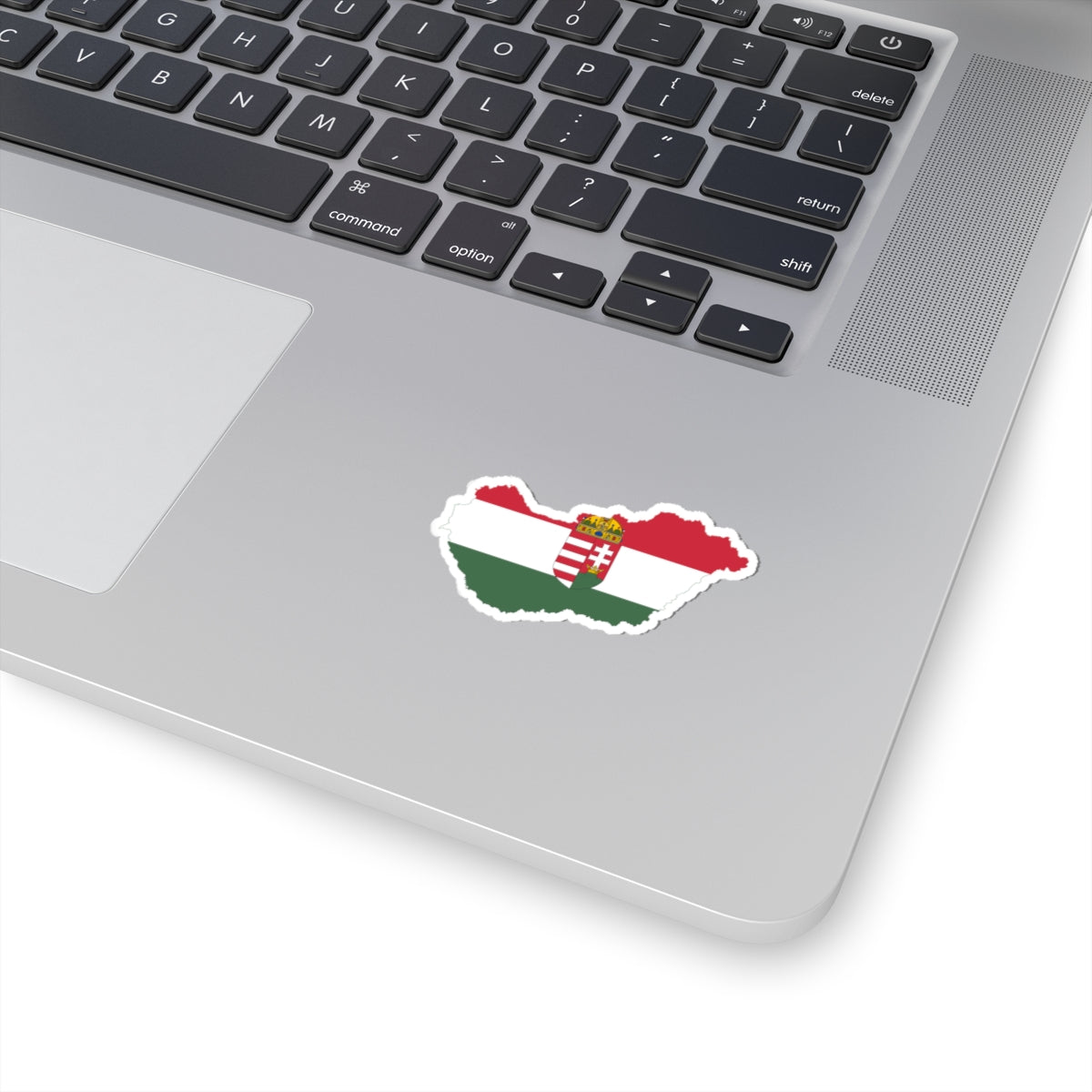 Flag-map of Hungary 1921 (Hungary) STICKER Vinyl Kiss-Cut Decal