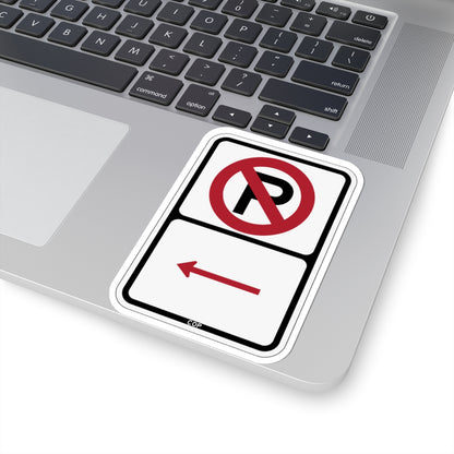 PBOT Road sign P1000L (Oregon) (Road Sign) STICKER Vinyl Kiss-Cut Decal