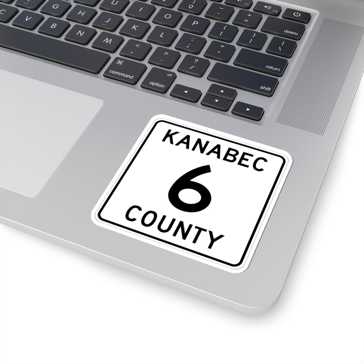 Kanabec County 6 MN (Minnesota) (Road Sign) STICKER Vinyl Kiss-Cut Decal