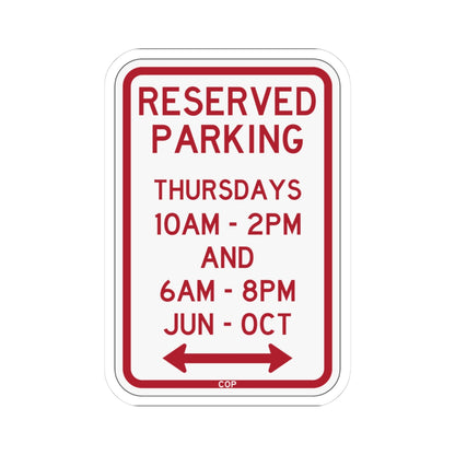 PBOT Road sign P4113D (Oregon) (Road Sign) STICKER Vinyl Kiss-Cut Decal