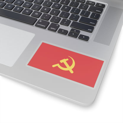 Banner of the Communist Party of Kampuchea (Cambodia) STICKER Vinyl Kiss-Cut Decal
