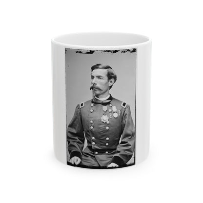 Portrait Of Brig. Gen. Alfred N. Duffie, Officer Of The Federal Army (U.S. Civil War) White Coffee Mug
