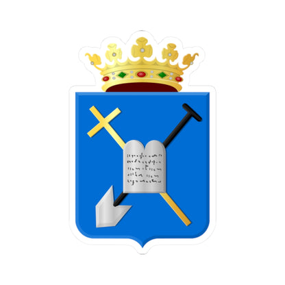 Bedum wapen (Netherlands) (Coat of Arms) STICKER Vinyl Kiss-Cut Decal