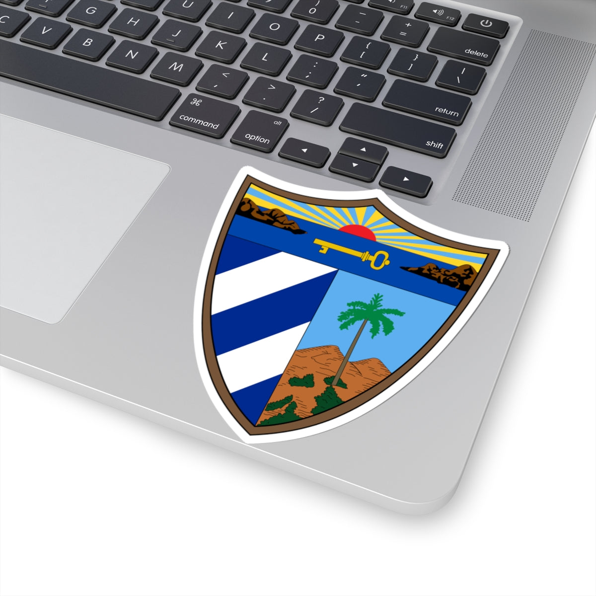 Arms of Cuba (Cuba) (Coat of Arms) STICKER Vinyl Kiss-Cut Decal