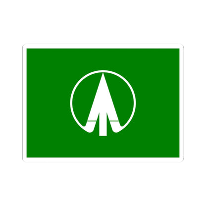 Flag of Nogi Tochigi (Japan) STICKER Vinyl Kiss-Cut Decal