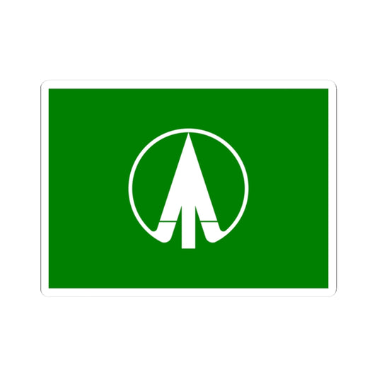 Flag of Nogi Tochigi (Japan) STICKER Vinyl Kiss-Cut Decal