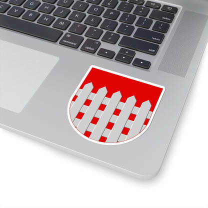 Pyhäntä.vaakuna (Finland) (Coat of Arms) STICKER Vinyl Kiss-Cut Decal