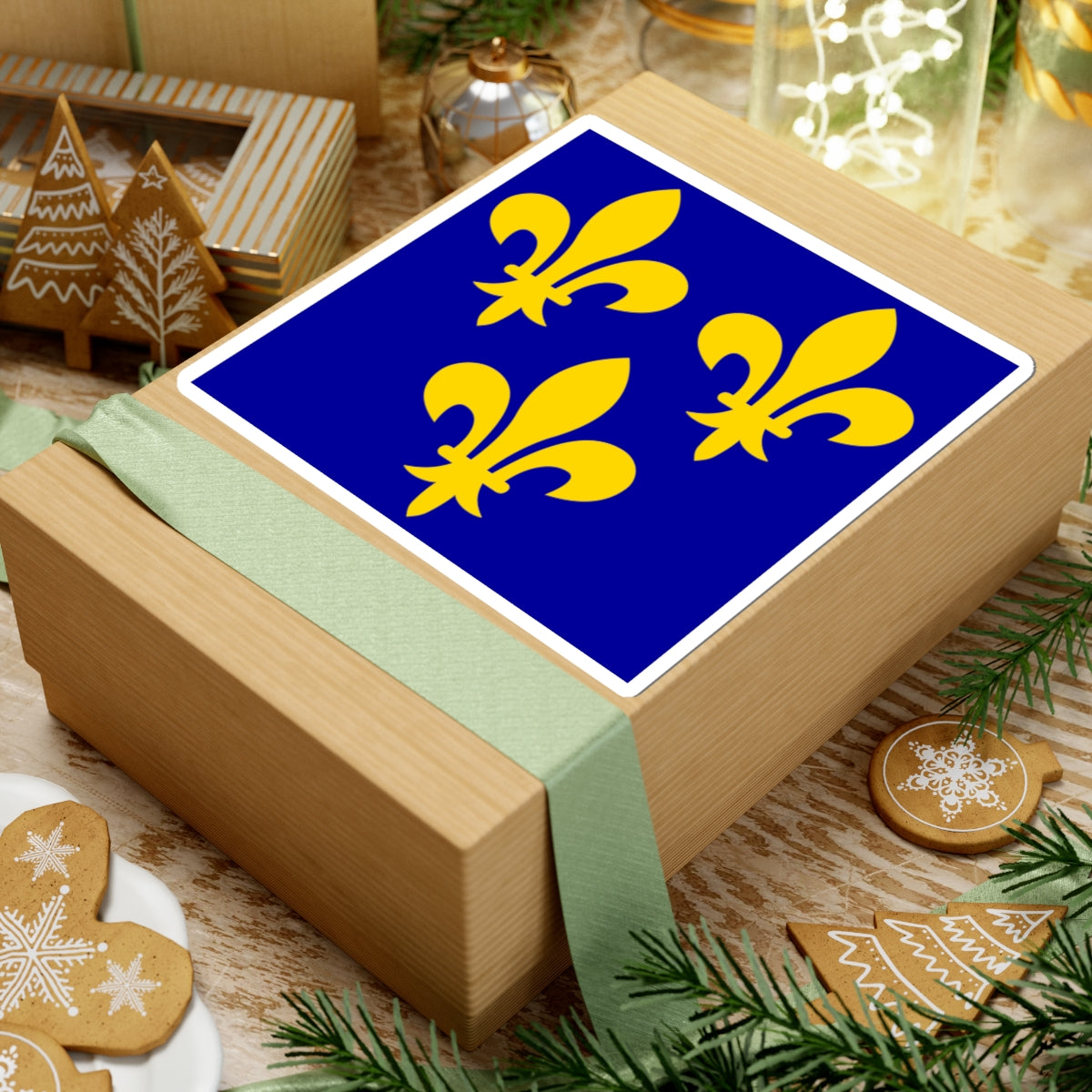 Flag of France XIV-XVI (France) STICKER Vinyl Kiss-Cut Decal