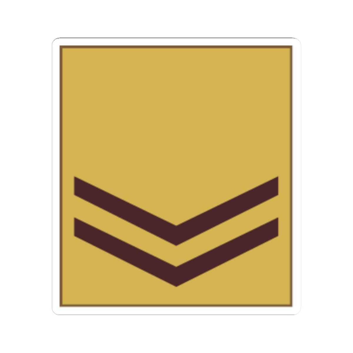 Kenya Army OR 4 (Kenya) (Military Rank) STICKER Vinyl Kiss-Cut Decal