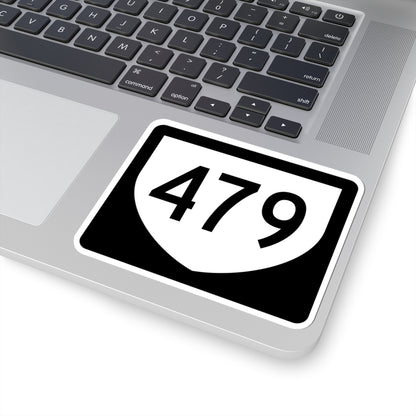 PR urban primary 479 (Puerto Rico) (Road Sign) STICKER Vinyl Kiss-Cut Decal