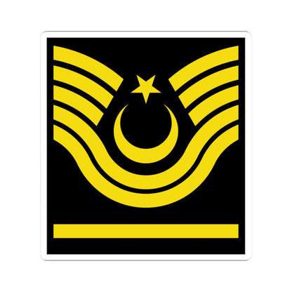 Army TUR OR 07 2 (Turkey) (Military Rank) STICKER Vinyl Kiss-Cut Decal
