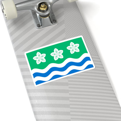 Flag of Cumberland United Kingdom (England) STICKER Vinyl Kiss-Cut Decal