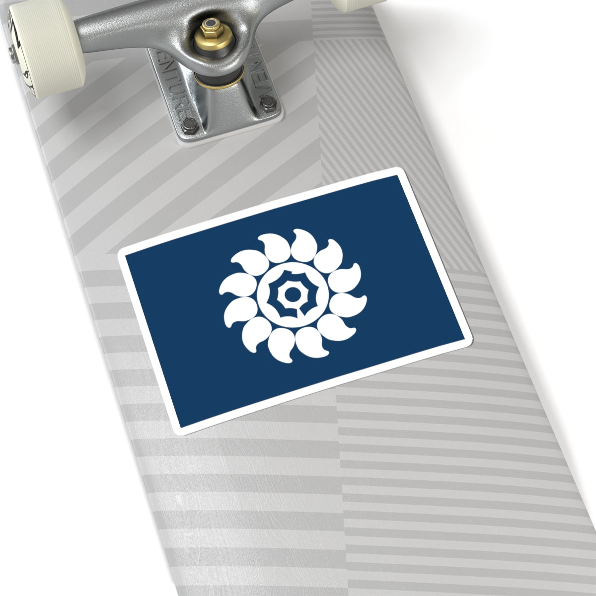 Flag of Mukō Kyoto (Japan) STICKER Vinyl Kiss-Cut Decal