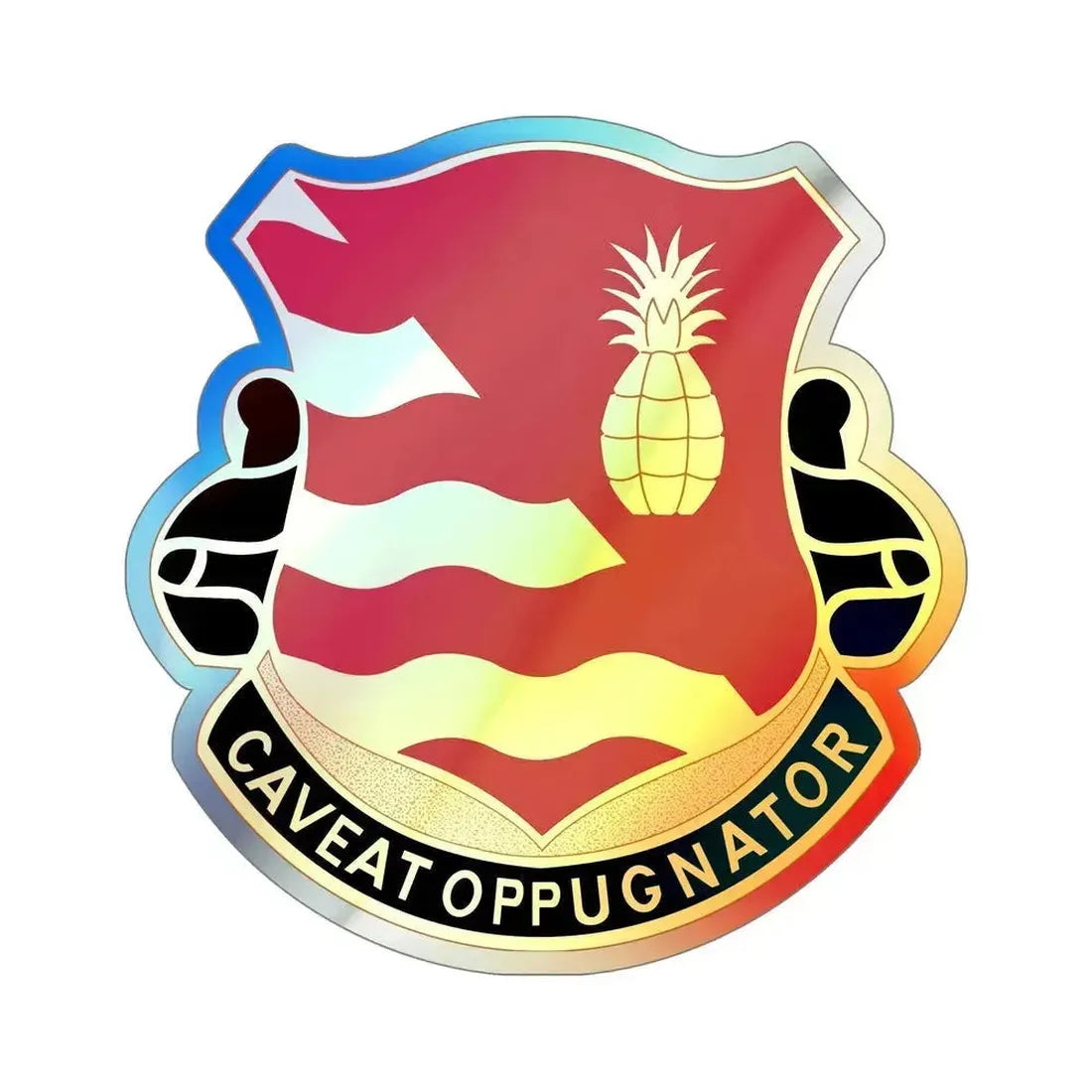 174th Air Defense Artillery Regiment (U.S. Army) Holographic STICKER Die-Cut Vinyl Decal 6 Inch Holographic - The Sticker Space