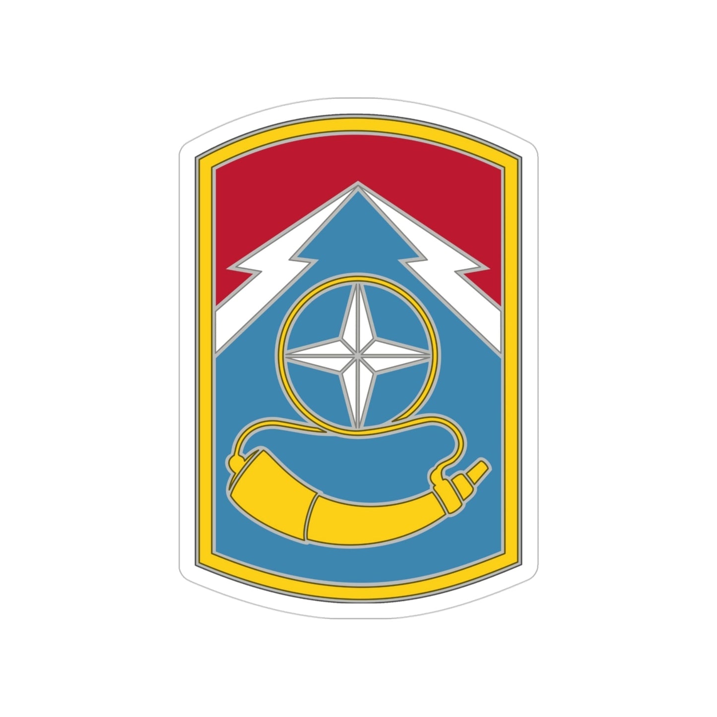 174TH INFANTRY BRIGADE (U.S. Army) Transparent STICKER Die-Cut Vinyl Decal-4 Inch-The Sticker Space