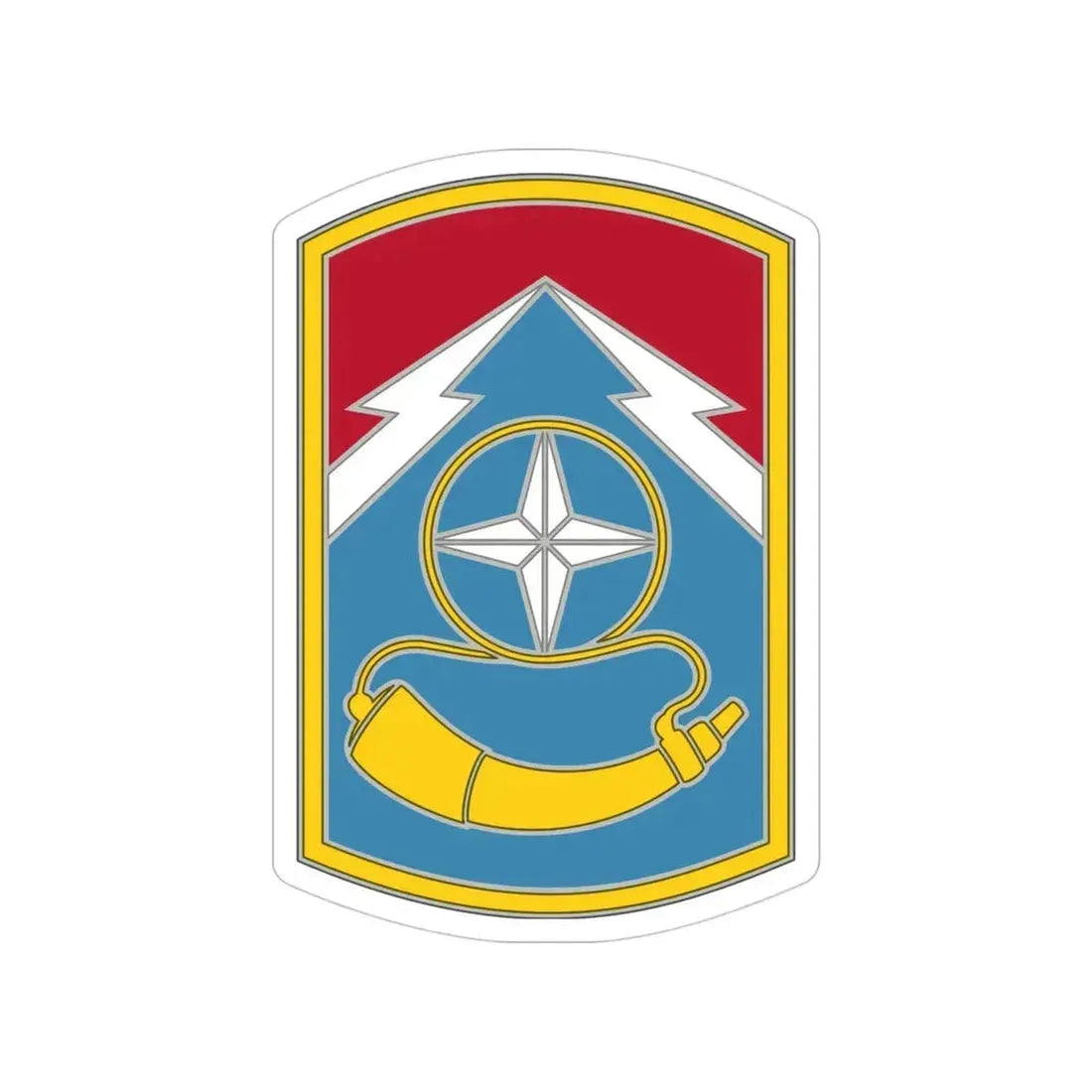 174TH INFANTRY BRIGADE (U.S. Army) Transparent STICKER Die-Cut Vinyl Decal 4 Inch - The Sticker Space