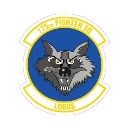 175 Fighter Squadron (U.S. Air Force) STICKER Vinyl Die-Cut Decal - The Sticker Space