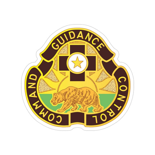 175 Medical Brigade 2 (U.S. Army) Transparent STICKER Die-Cut Vinyl Decal-6 Inch-The Sticker Space