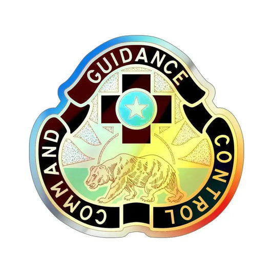 175 Medical Brigade v2 (U.S. Army) Holographic STICKER Die-Cut Vinyl Decal 6 Inch Holographic - The Sticker Space