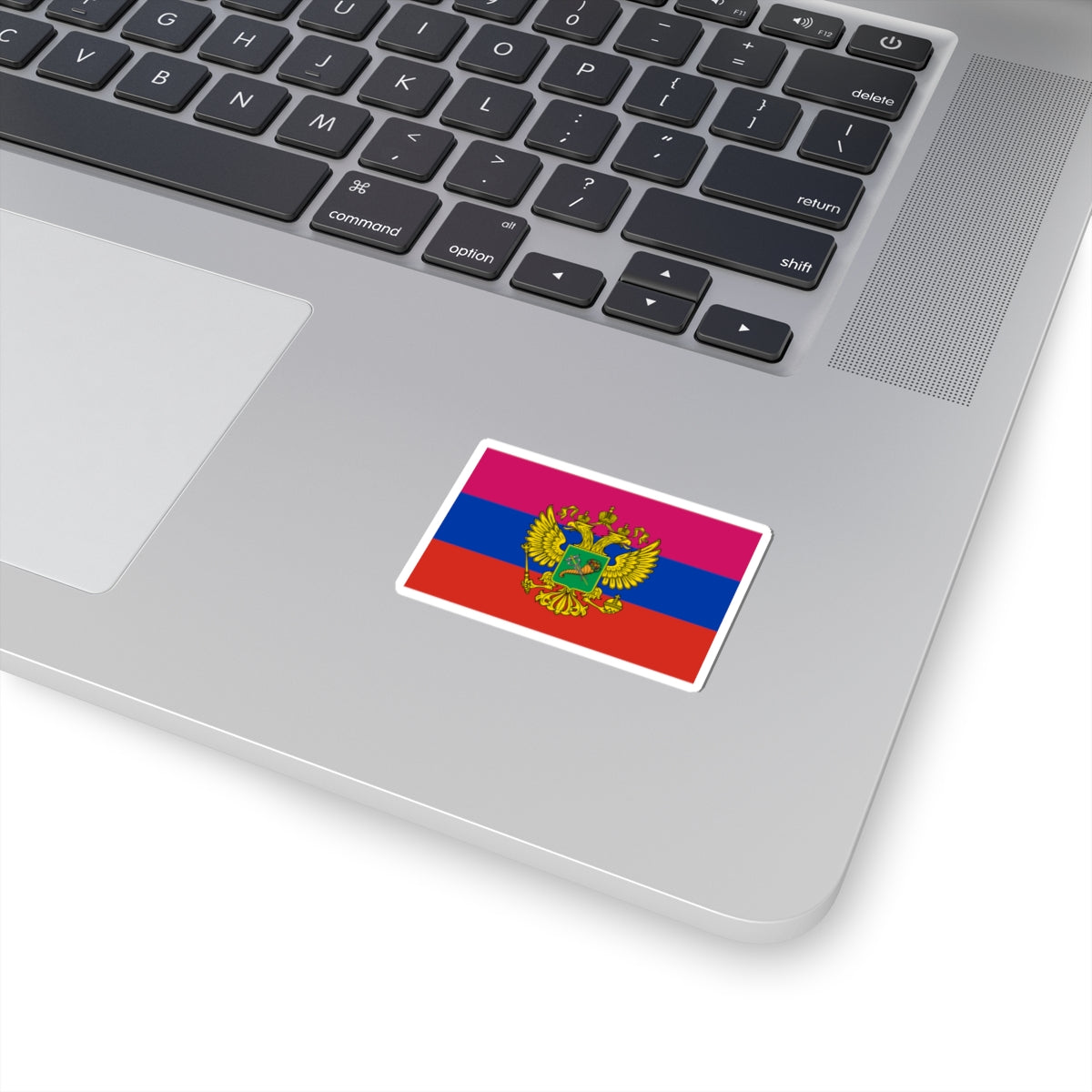 Flag of Russian-occupied Kharkiv Oblast (Russia) STICKER Vinyl Kiss-Cut Decal