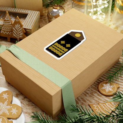 Army HRV OF 07 (Croatia) (Military Rank) STICKER Vinyl Kiss-Cut Decal