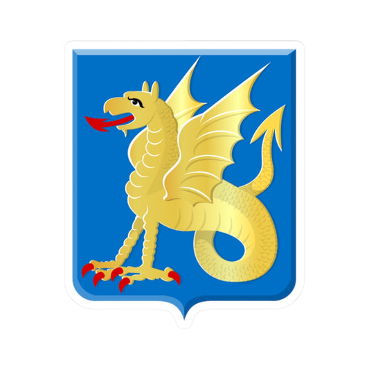 Beesel wapen (Netherlands) (Coat of Arms) STICKER Vinyl Kiss-Cut Decal