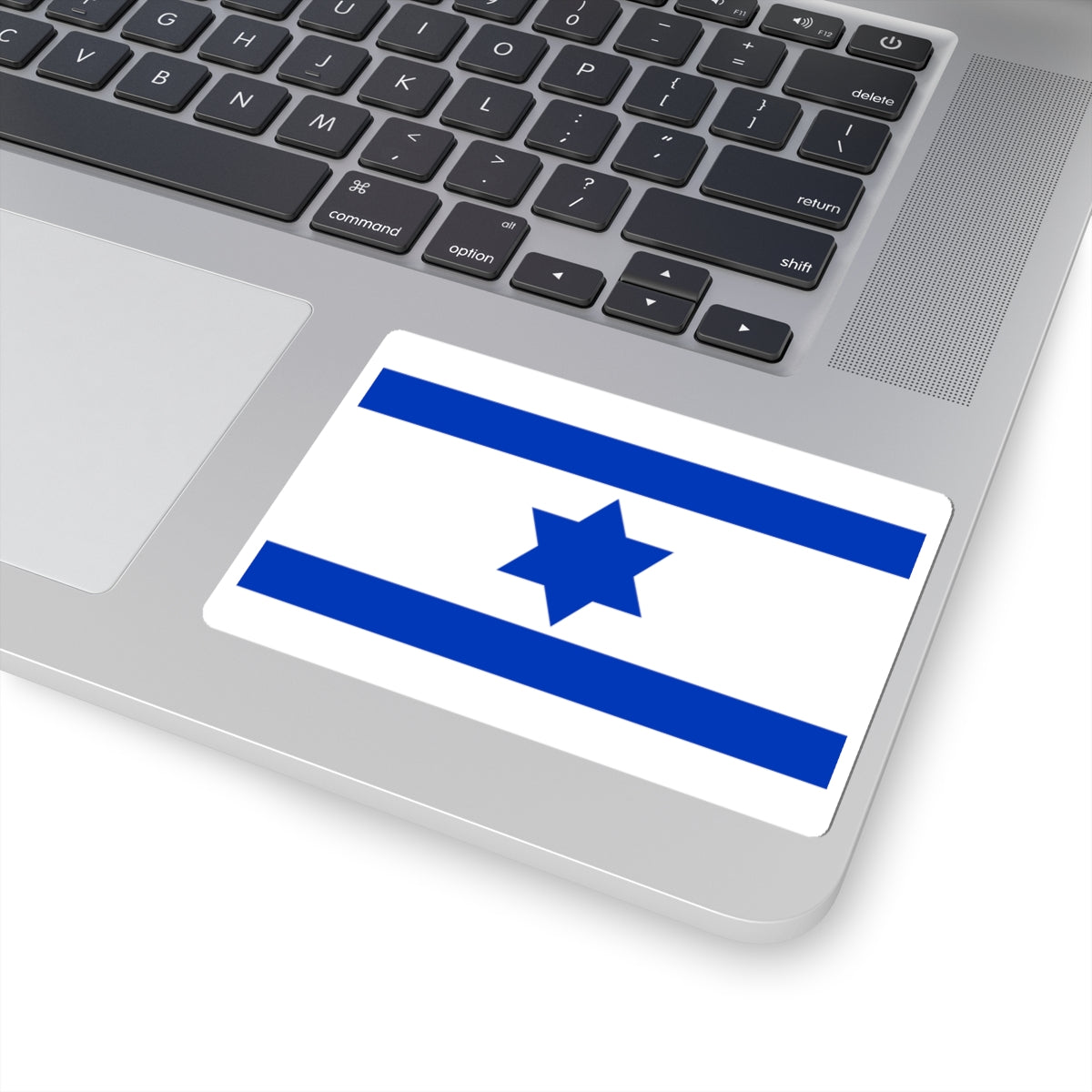 Flag of Israel 1948 3-2 (Israel) STICKER Vinyl Kiss-Cut Decal