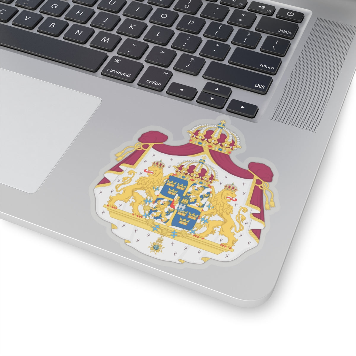 Great coat of arms of Sweden - STICKER Vinyl Kiss-Cut Decal